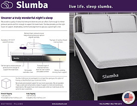 Slumba 12" Queen Mattress