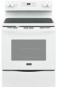 White Smooth Top Range