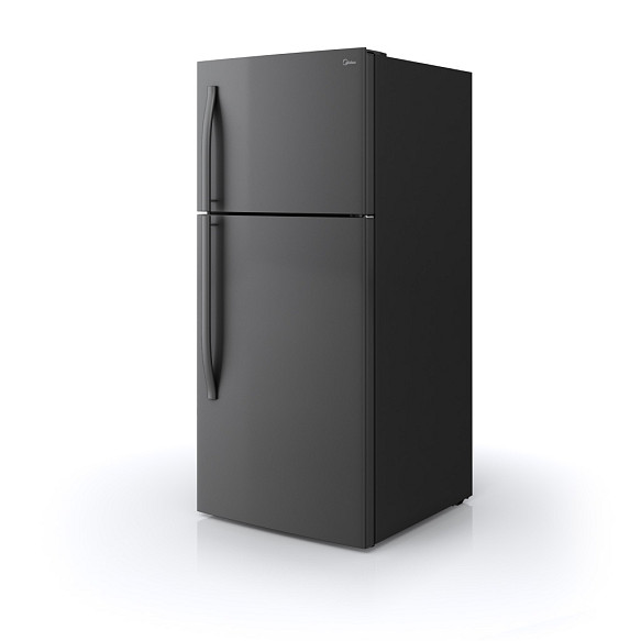 Midea 18 cf Top Mount Refrigerator-...