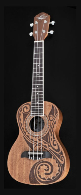 Oscar Schmidt Concert Ukulele-Natural Mahogany