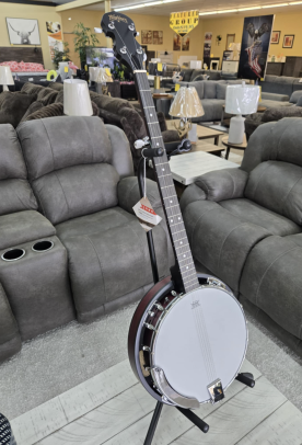 Banjo w/ Bag, Tuner & Strap