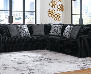 Midnight-Madness 3-Piece Sectional