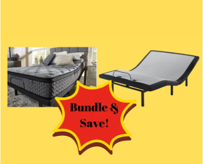 Head-Food Adjustable Queen Base w/ Mattress