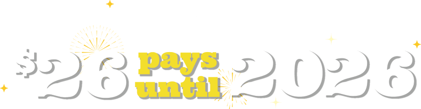 black friday Steals & Deals $26 pays until 2026