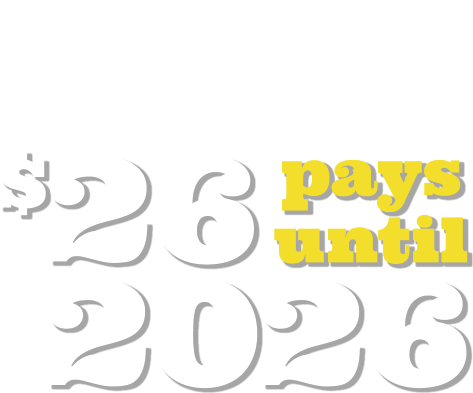 black friday Steals & Deals $26 pays until 2026